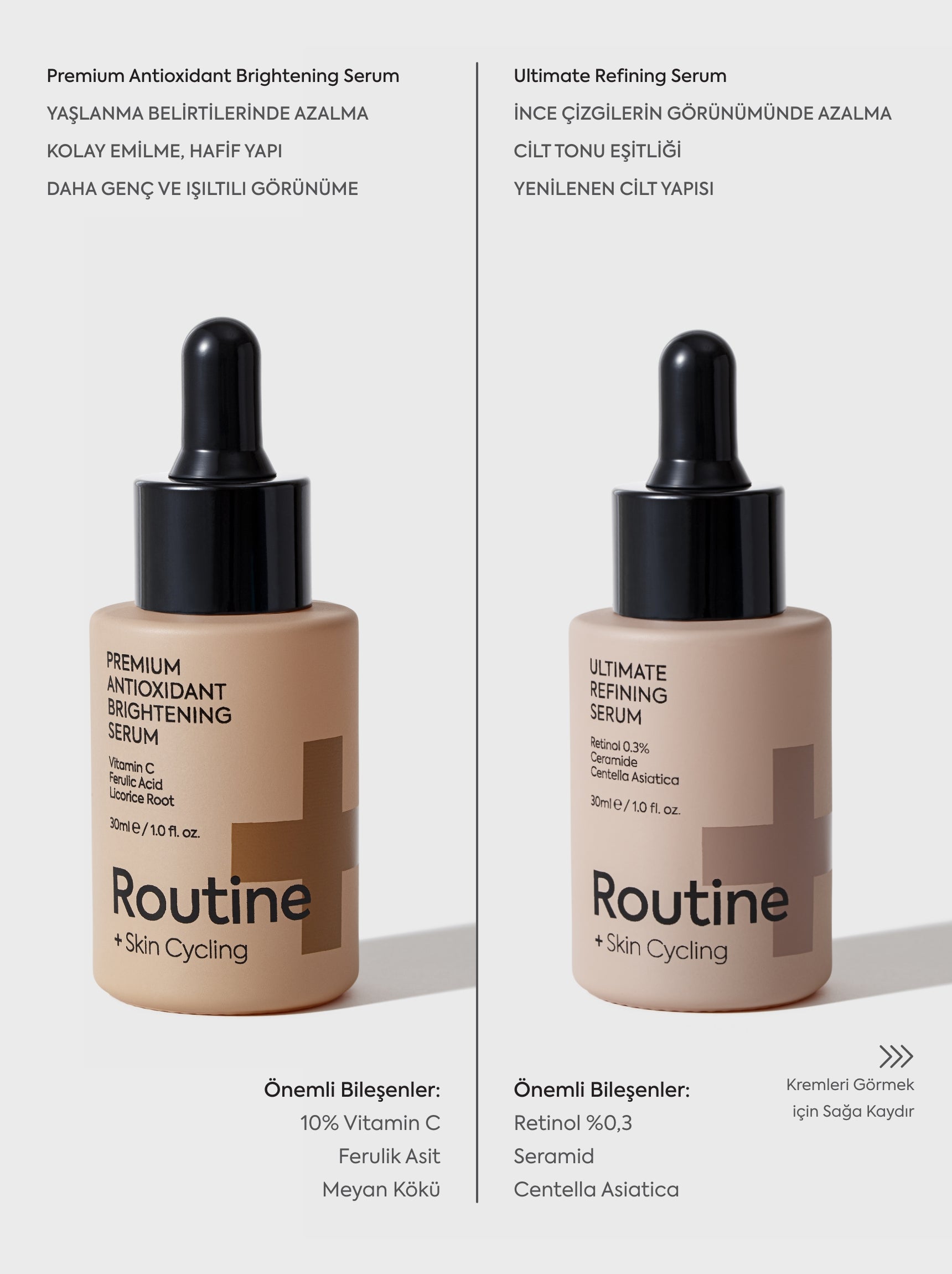 Routine+ Skin Cycling Kit(8in1)