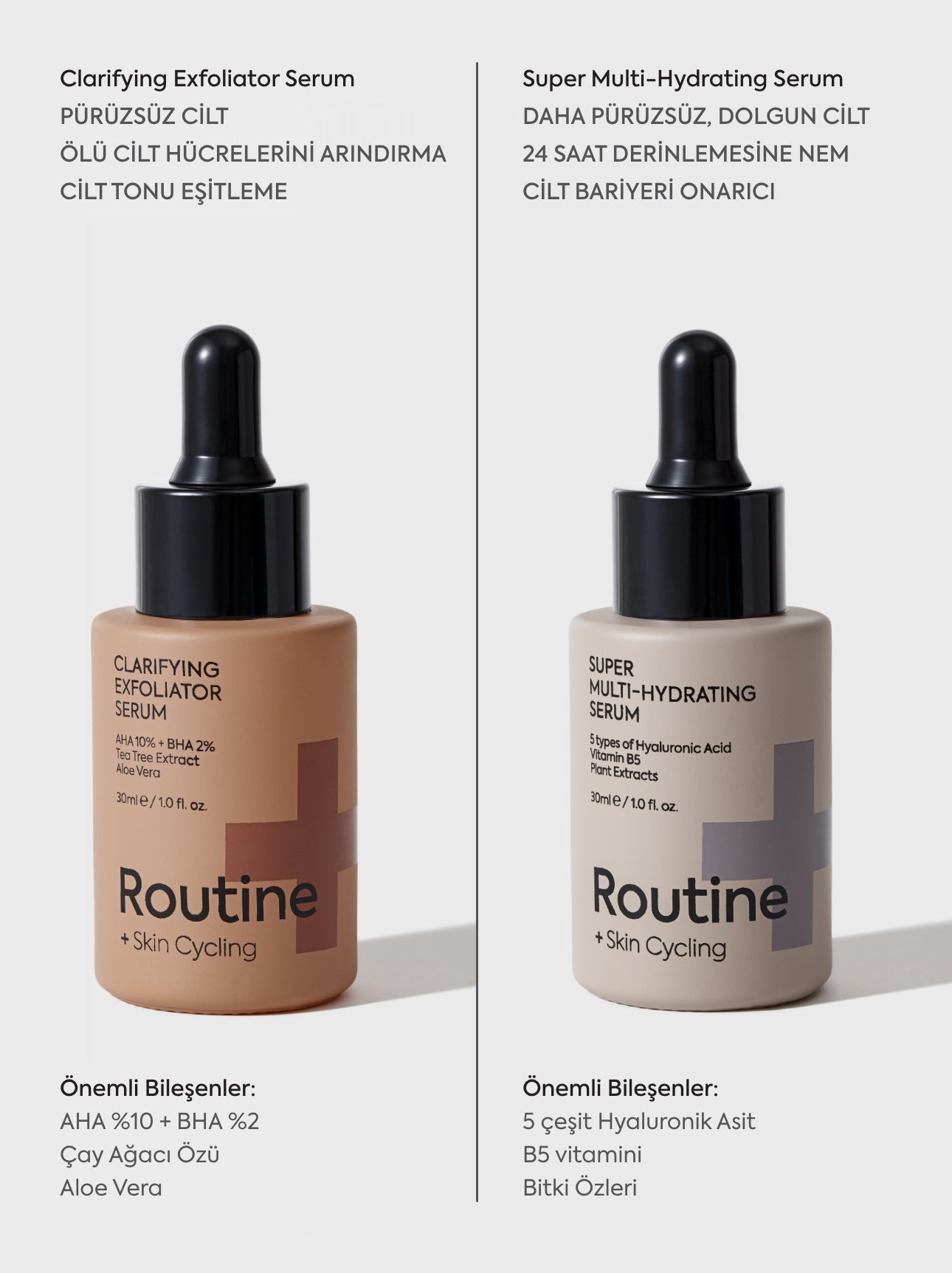 Routine+ Skin Cycling Kit (8in1)